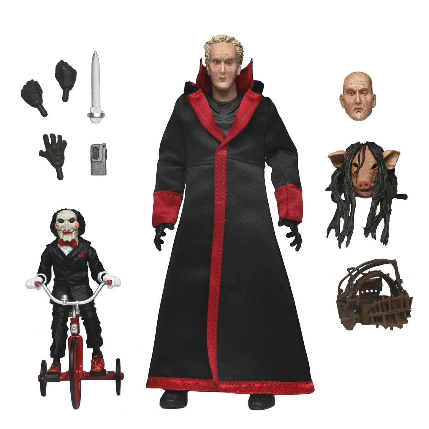 NECA - Saw Ultimate Jigsaw Killer 7” Scale Action Figure (Black Robe)