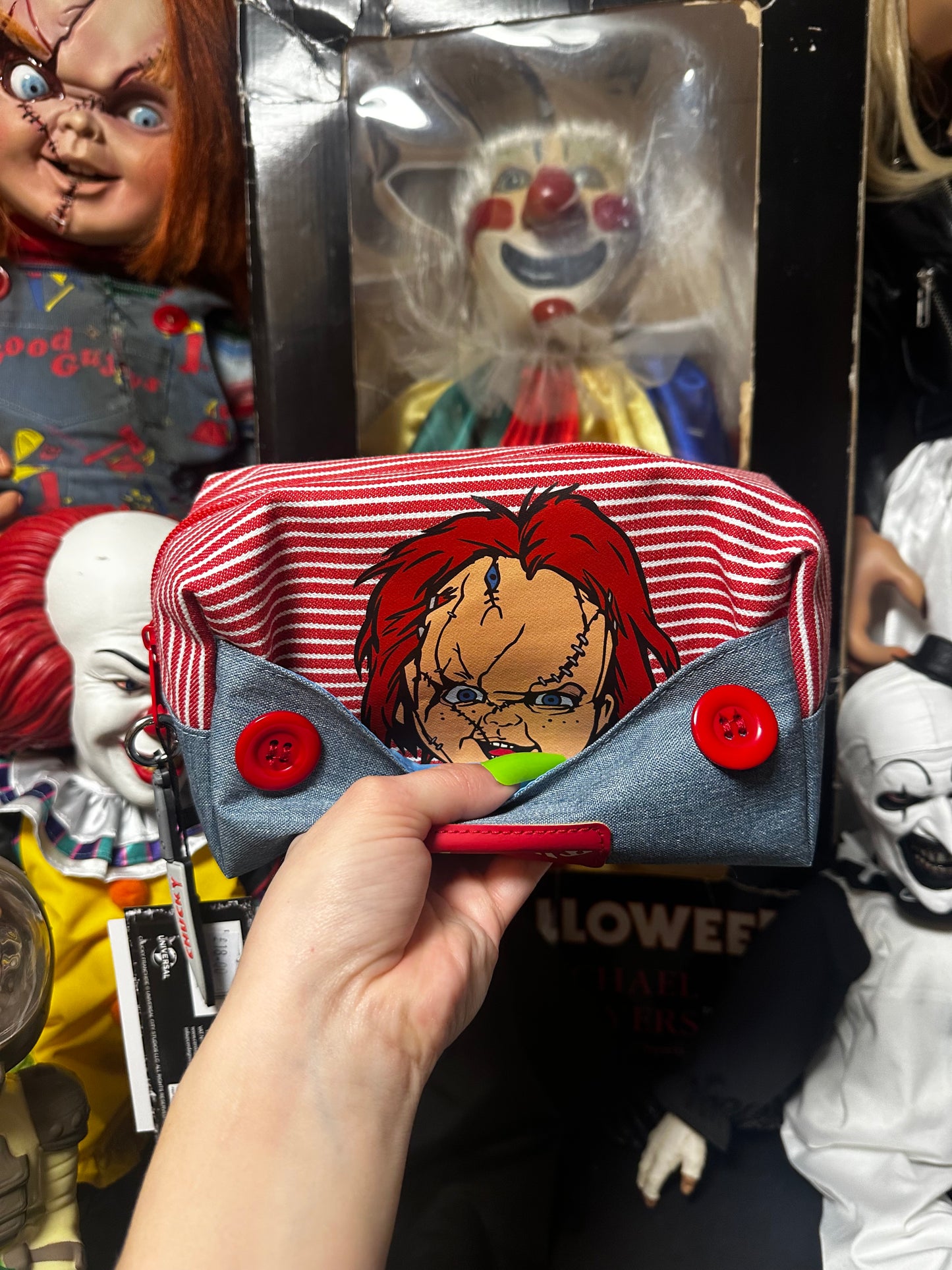 Child's Play Chucky Makeup/Toiletry Bag