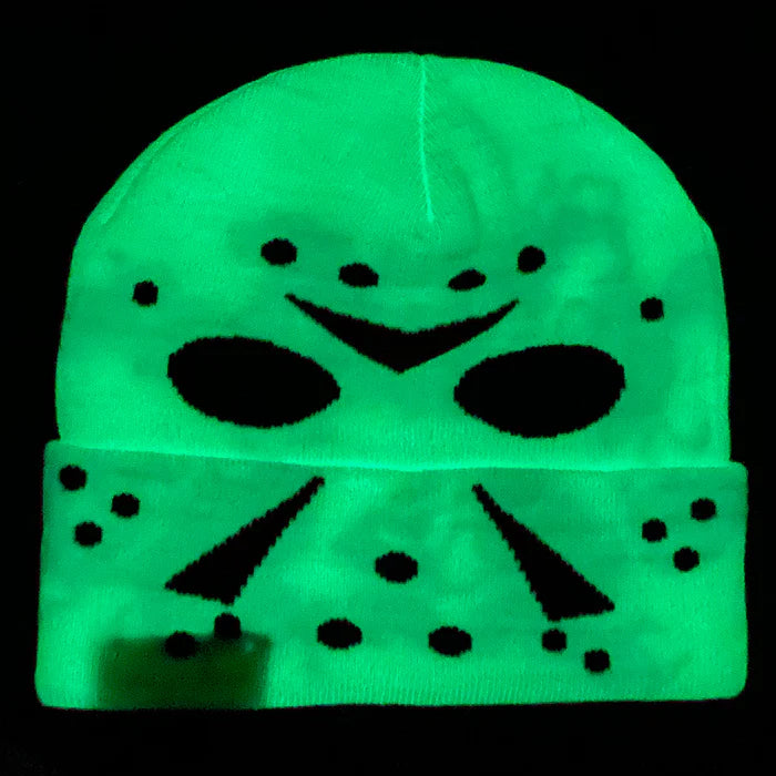 Friday the 13th Jason Voorhees Glow in the Dark Beanie