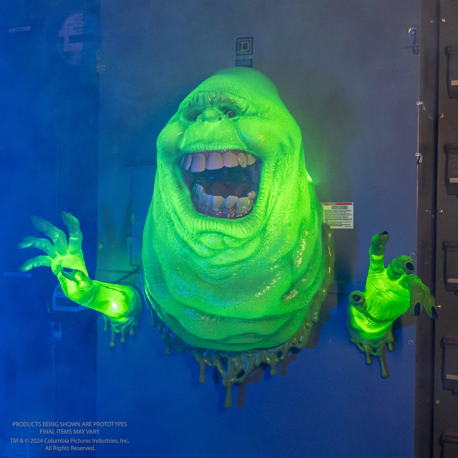 Slimer wallbreaker from Ivan Reitman's 80's cult classic Ghostbusters by Trick or Treat Studios featuring Bill Murray.