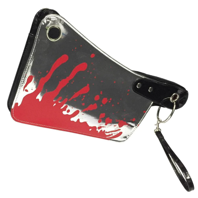 Kreepsville 666 - Cleaver Clutch Bag Metallic