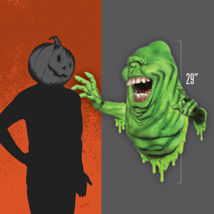 Slimer wallbreaker from Ivan Reitman's 80's cult classic Ghostbusters by Trick or Treat Studios featuring Bill Murray.