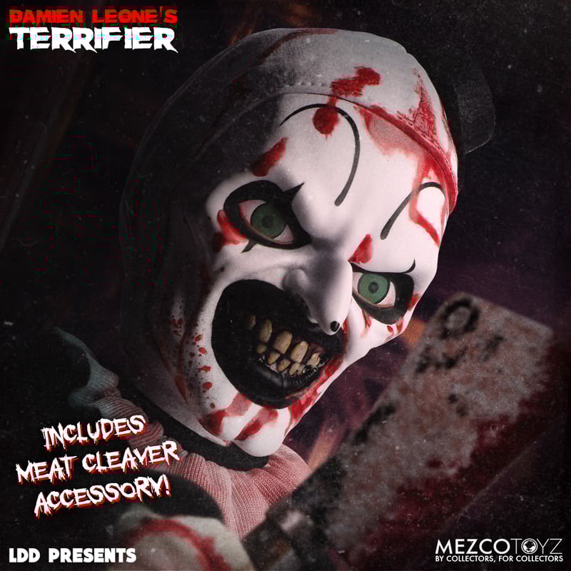 MEZCO Living Dead Dolls - Terrifier: Art the Clown - Blood Splatter Limited Edition