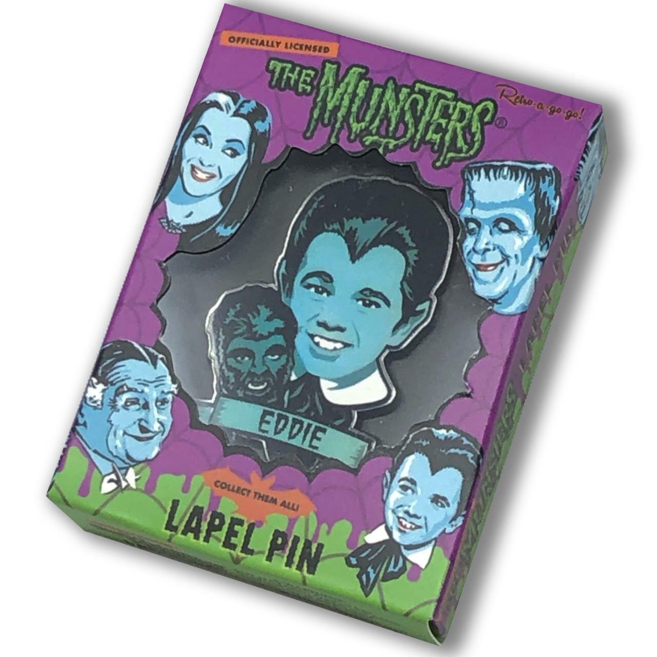 Retro-a-go-go! - Eddie Munster Collectable Pin