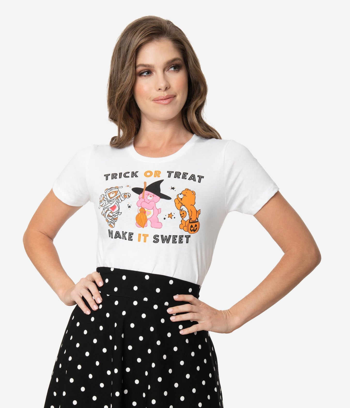 Unique Vintage X Care Bears Trick Or Treat Make It Sweet Women's Tee