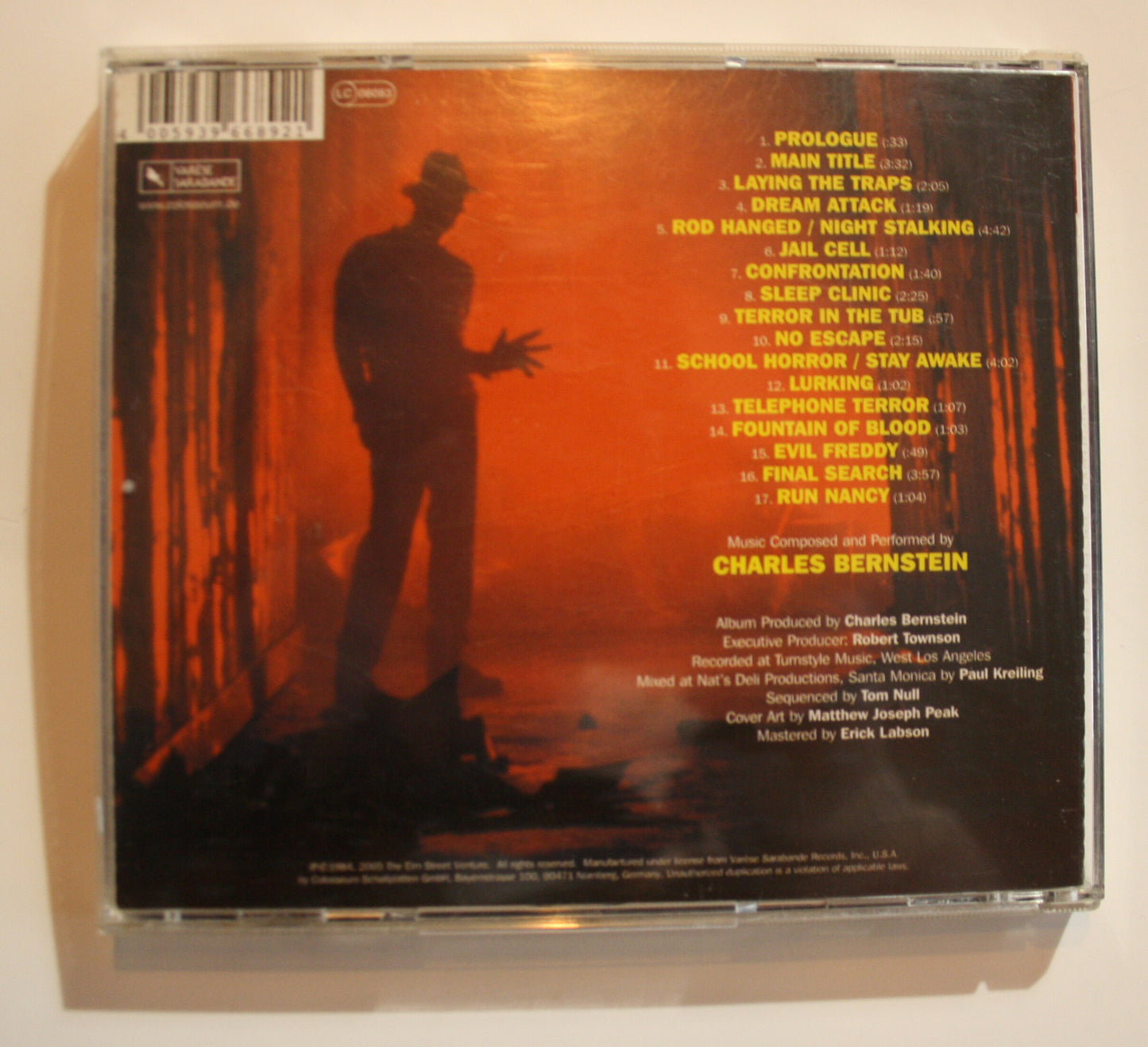 Charles Bernstein – A Nightmare On Elm Street (Original Motion Picture Soundtrack)