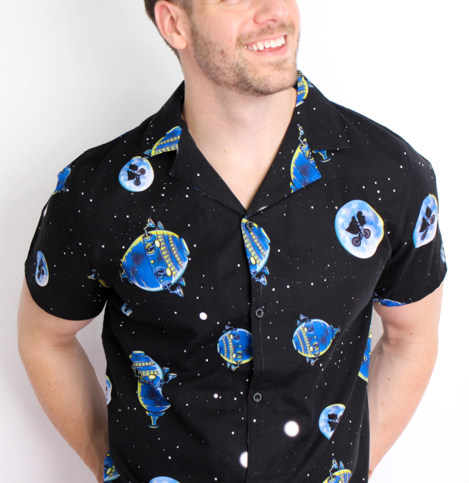 Cakeworthy x E.T. Space Button Up Shirt