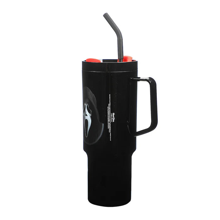 Scream Ghost Face Plastic Tumbler