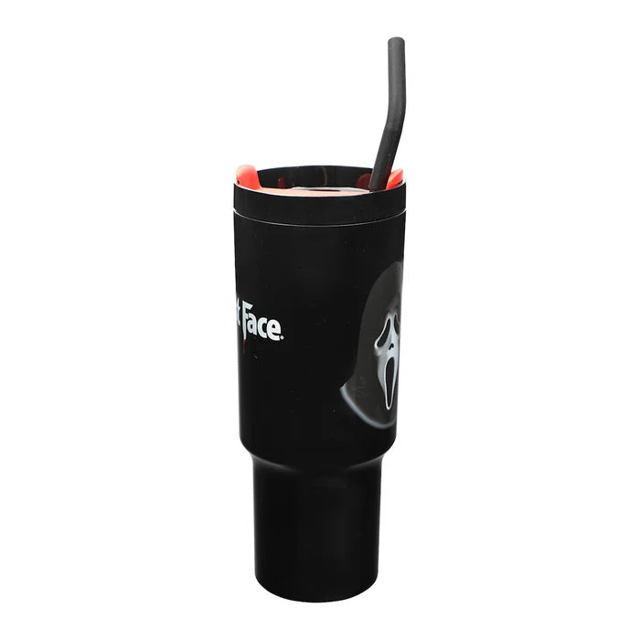 Scream Ghost Face Plastic Tumbler