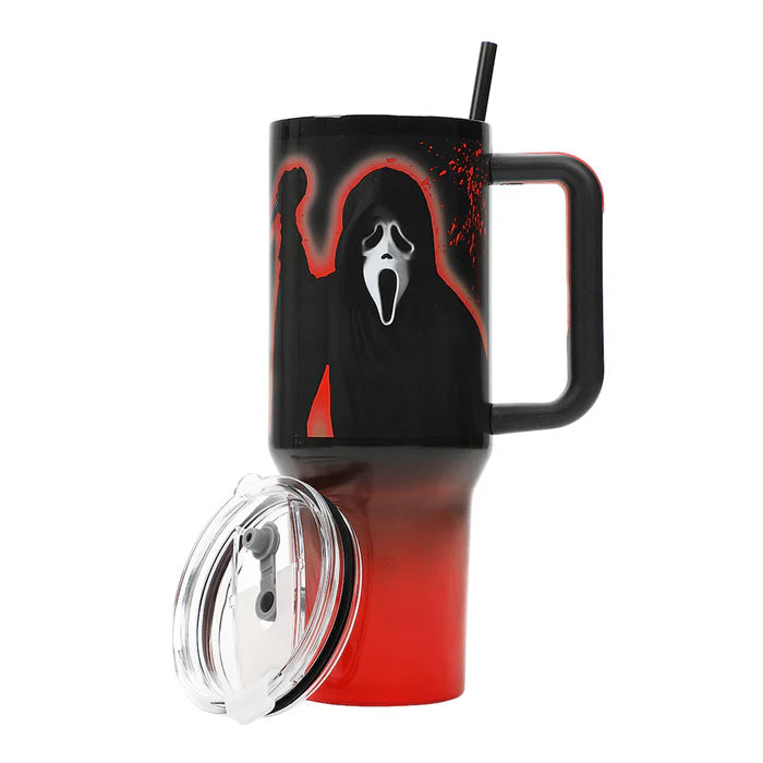 Scream Ghost Face Stainless Steel Tumbler