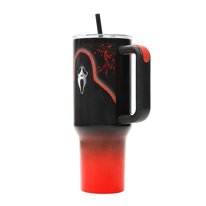 Scream Ghost Face Stainless Steel Tumbler
