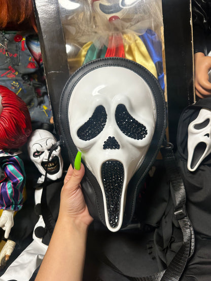 Ghost Face Scream Cross Body Bag