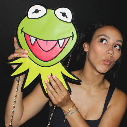 Cakeworthy - Vampire Kermit the Frog Crossbody Purse