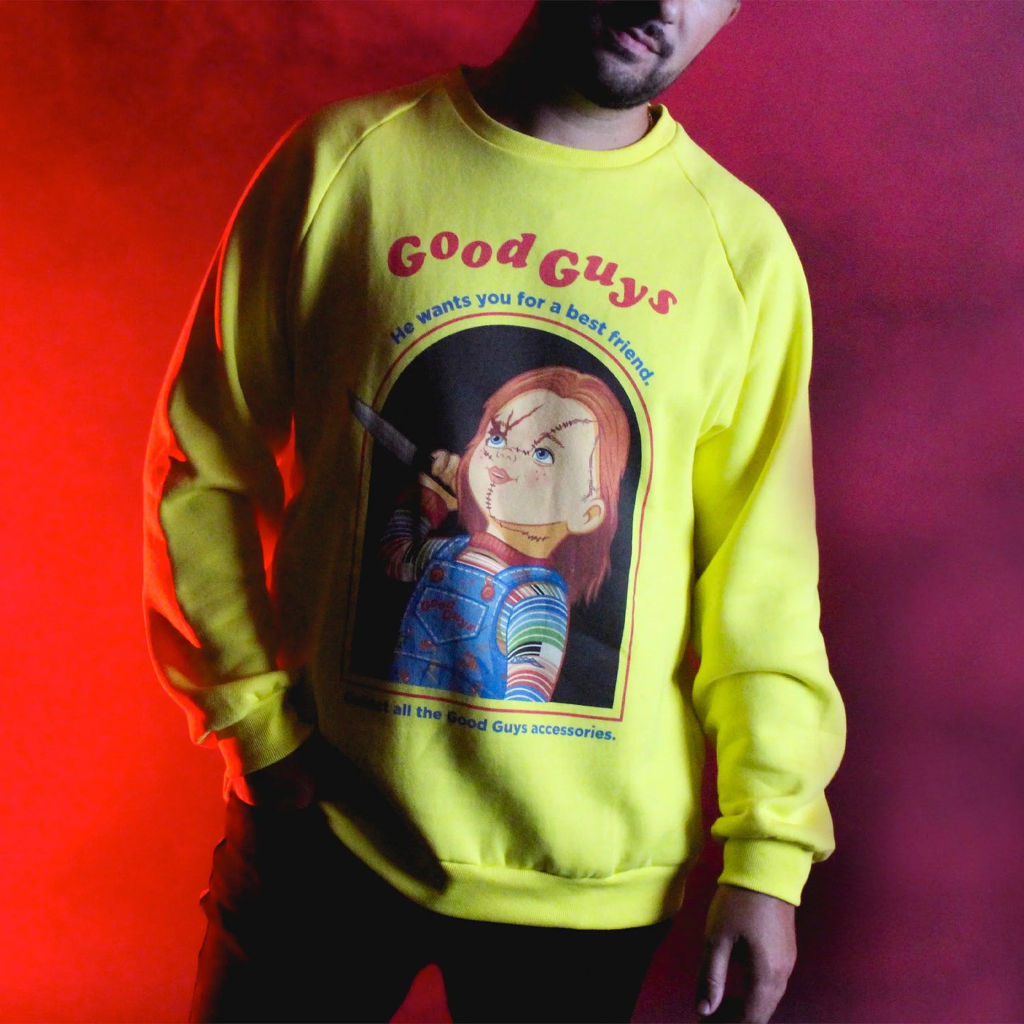 Cakeworthy x Chucky Good Guy Doll Crewneck – Ghostly Goods