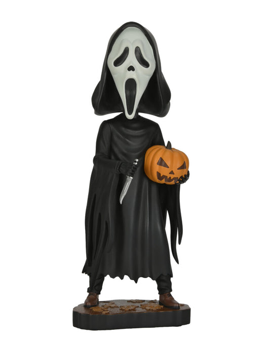 NECA - Scream Ghost Face Head Knocker with Pumpkin