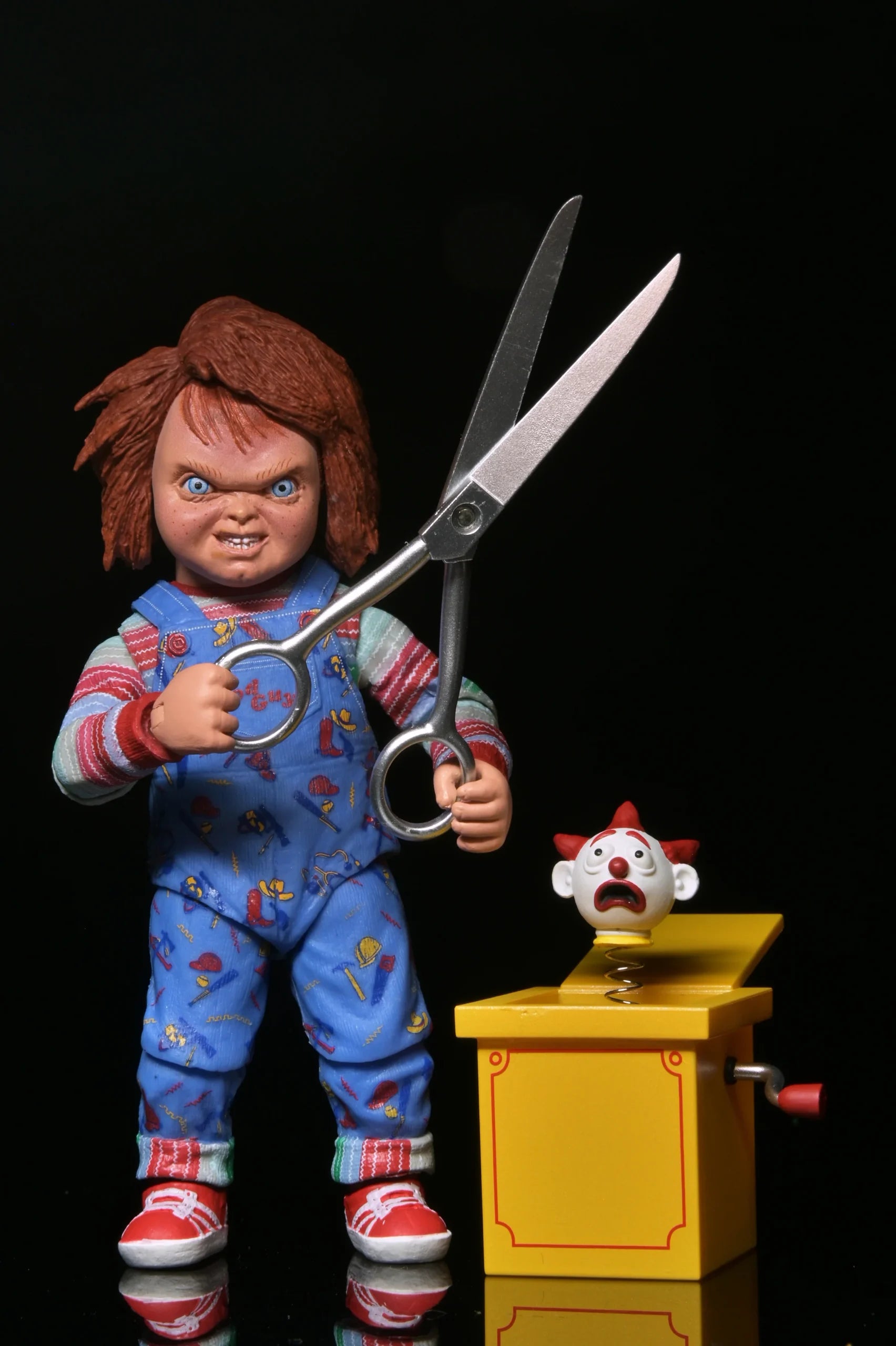 Chucky with jack in the box action figure