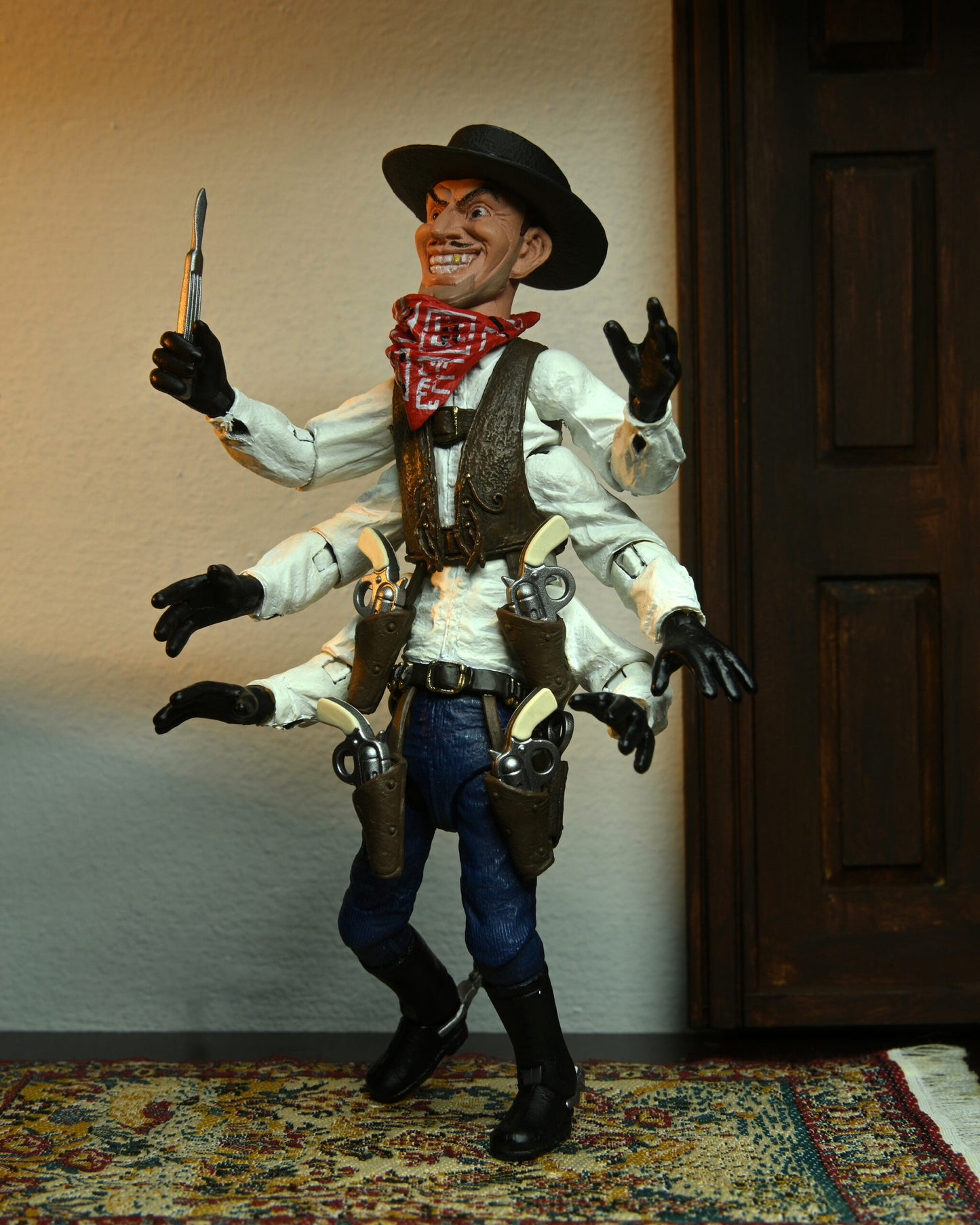 NECA - Puppet Master Six Shooter & Jester Ultimate 7″ Action Figures - DAMAGED PACKAGING