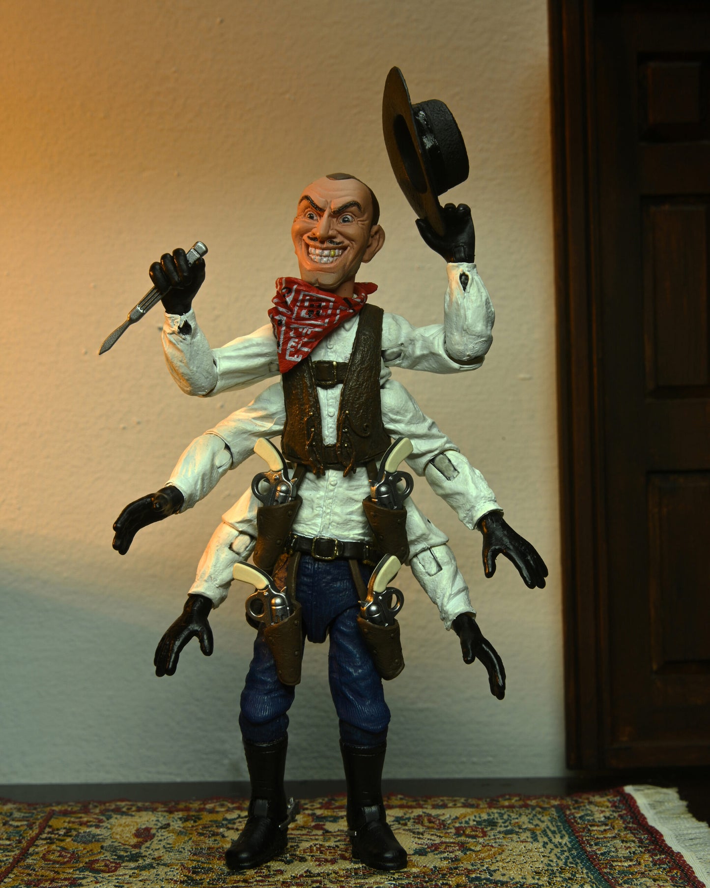 NECA - Puppet Master Six Shooter & Jester Ultimate 7″ Action Figures - DAMAGED PACKAGING