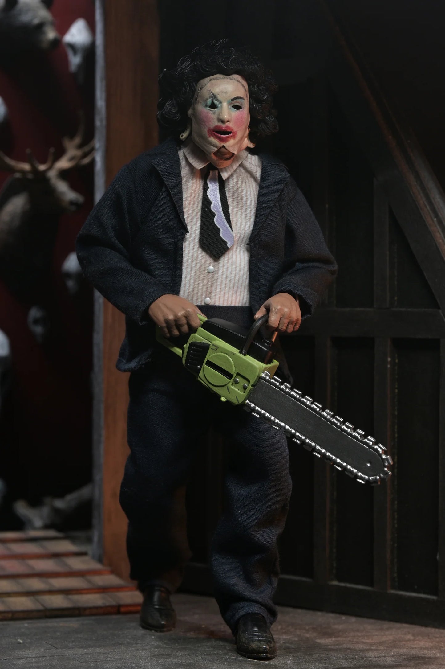 NECA Texas Chainsaw Massacre - Leatherface with Pretty Woman Mask 8" Clothed Figure