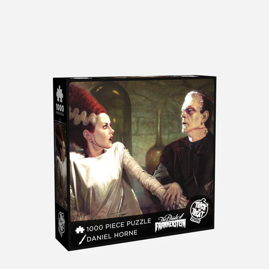 Trick or Treat Studios Frankenstein with Bride Jigsaw Puzzle