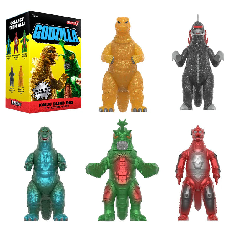 Super7 - Godzilla Toho (Metallic) Action Figure Blind Box Wave 5