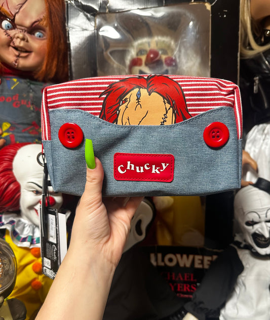 Child's Play Chucky Makeup/Toiletry Bag