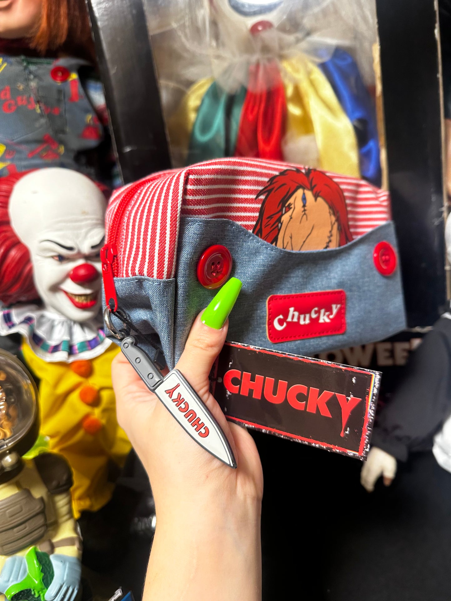 Child's Play Chucky Makeup/Toiletry Bag