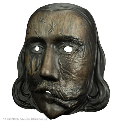 Thanksgiving John Carver mask from Eli Roth's slasher. Burnt injection mask by Trick or Treat Studios