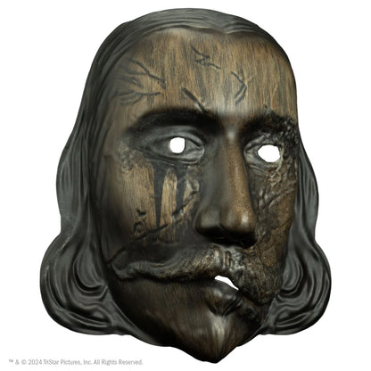 Thanksgiving John Carver mask from Eli Roth's slasher. Burnt injection mask by Trick or Treat Studios