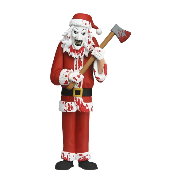 NECA Toony Terrors - Terrifier 3: Art The Clown (Bloody Santa Suit) Action Figure