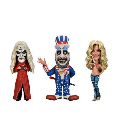 NECA - House of 1000 Corpses Little Big Head Stylized Vinyl Figures 3-Pack