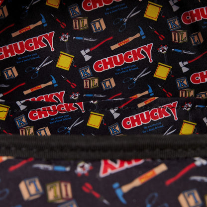 Loungefly - Chucky Pop-Up Clown Cosplay Mini Backpack