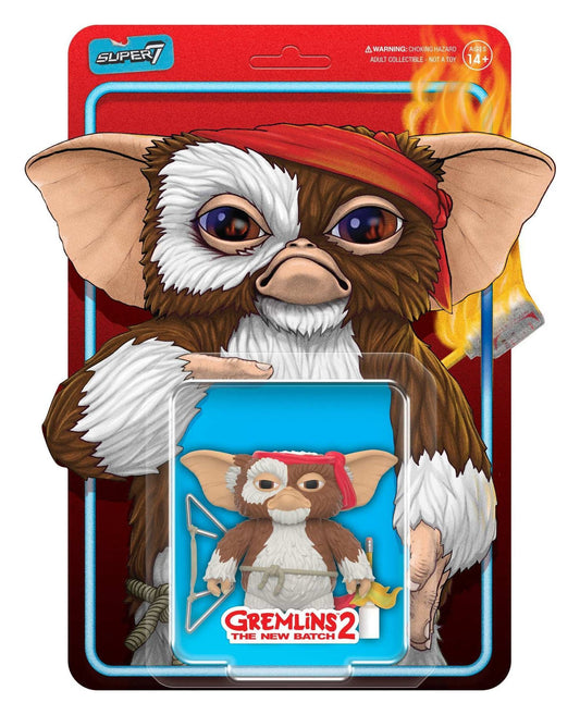 Super7 - Gremlins ReAction Action Figure Gizmo (Battle Ready Character Card)