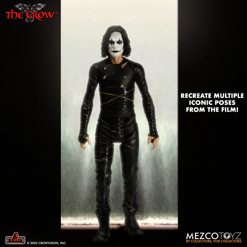 MEZCO - The Crow 5 Points Deluxe Figure Set