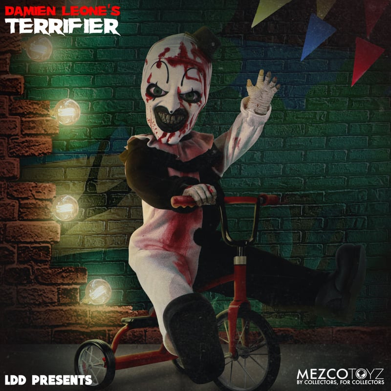MEZCO Living Dead Dolls - Terrifier: Art the Clown - Blood Splatter Limited Edition