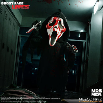 MEZCO MDS Bloody Ghost Face