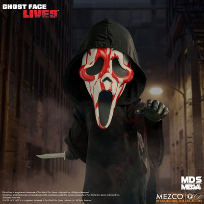 MEZCO MDS Bloody Ghost Face