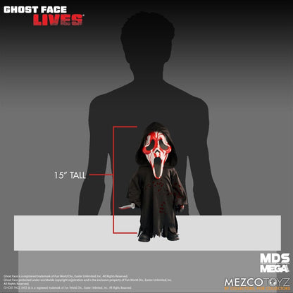 MEZCO MDS Bloody Ghost Face