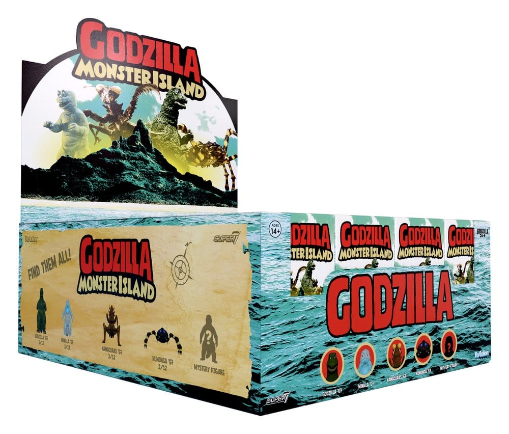Super7 - Godzilla Toho (Monster Island) Action Figure Blind Box Wave 13