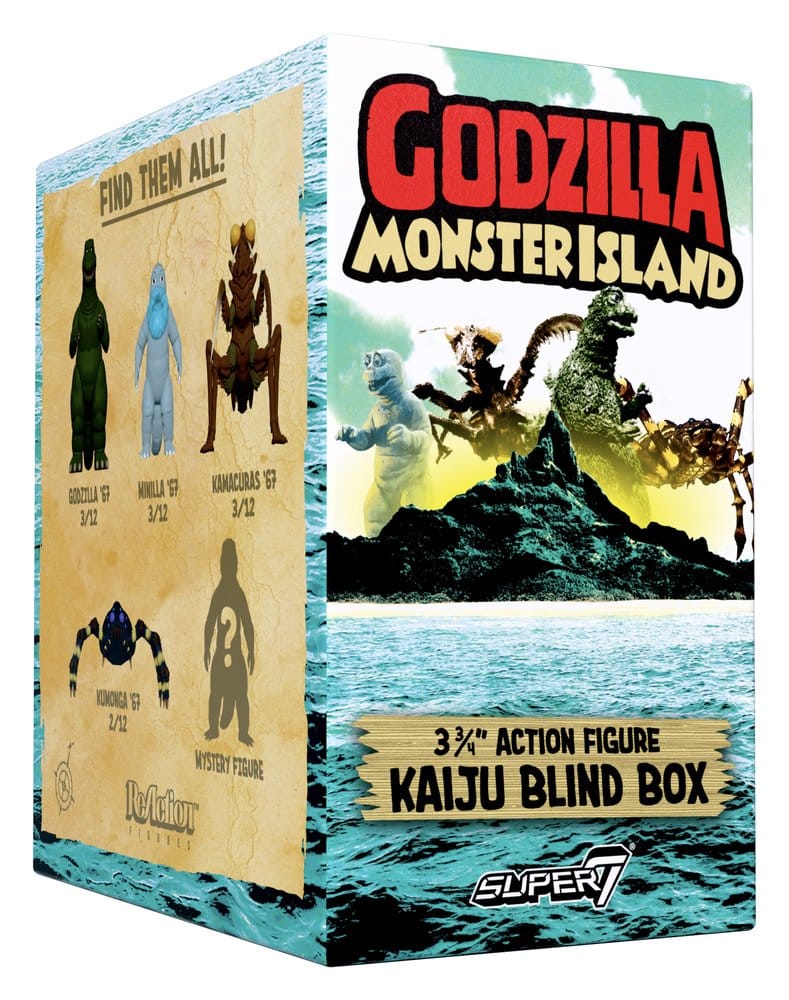 Super7 - Godzilla Toho (Monster Island) Action Figure Blind Box Wave 13