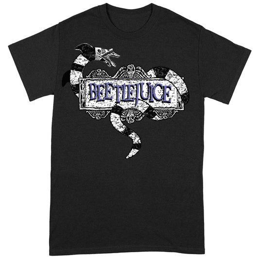 Beetlejuice - Sandworm Logo T-Shirt