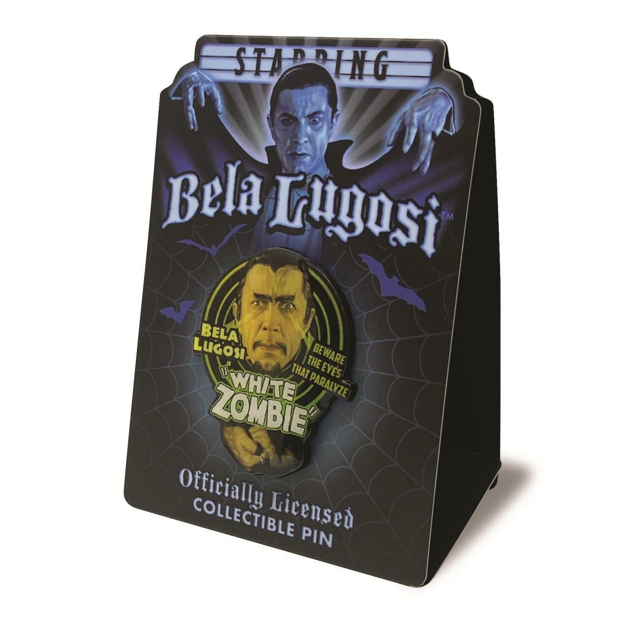 Retro-a-go-go! - Bela Lugosi in White Zombie Pin
