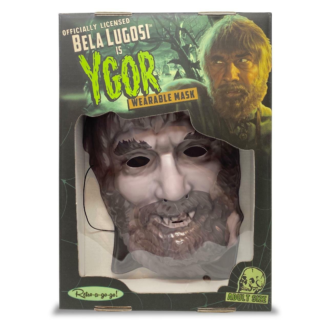 Retro-a-go-go! - Bela Lugosi is Ygor Wearable Mask - Midnight Movie