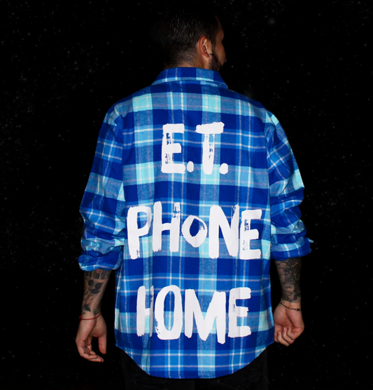 Cakeworthy x E.T. Phone Home Flannel