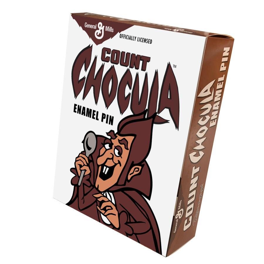 Retro-a-go-go! - General Mills Count Chocula Portrait Enamel Pin
