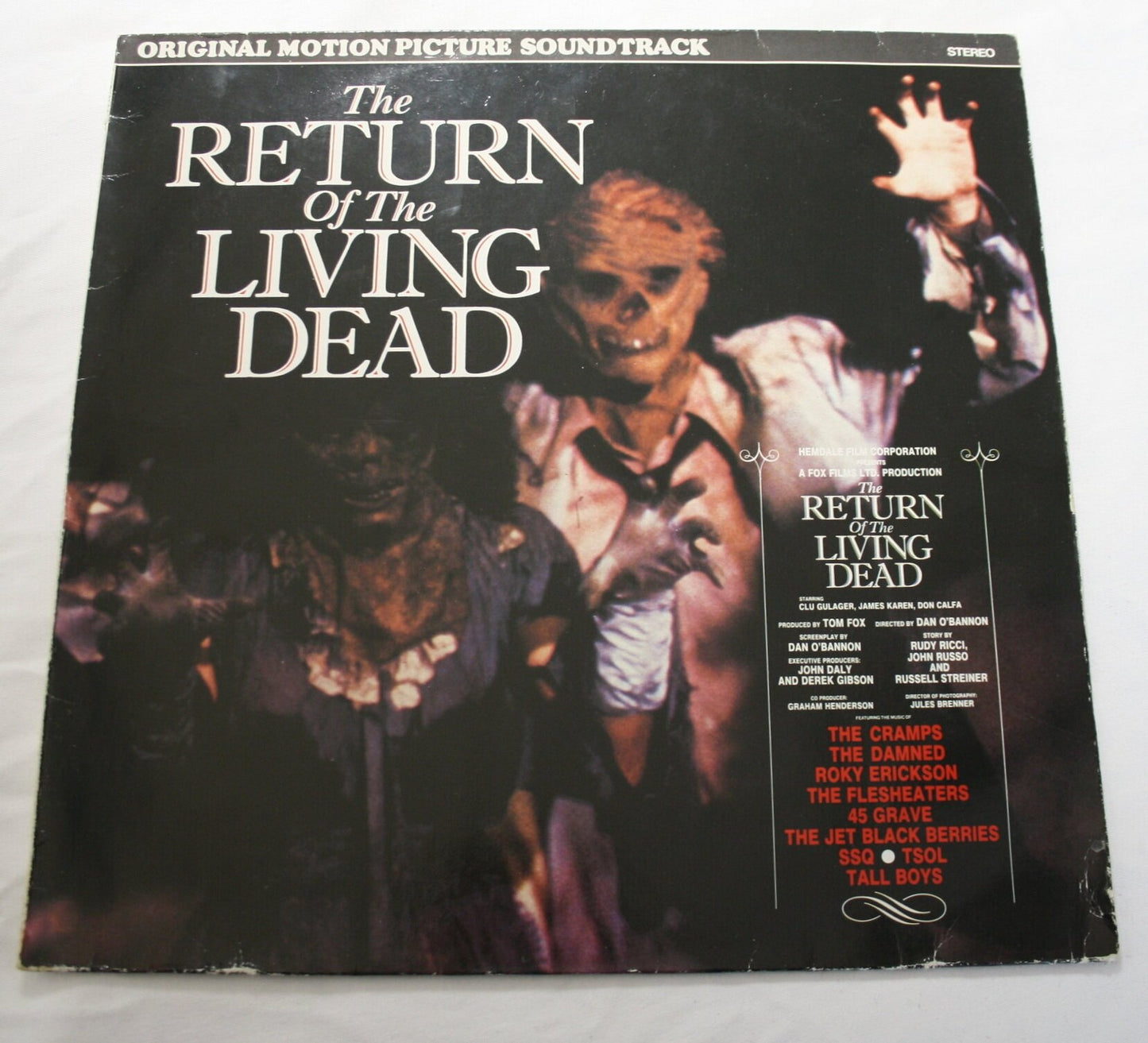The Return Of The Living Dead (Original Motion Picture Soundtrack) Vinyl