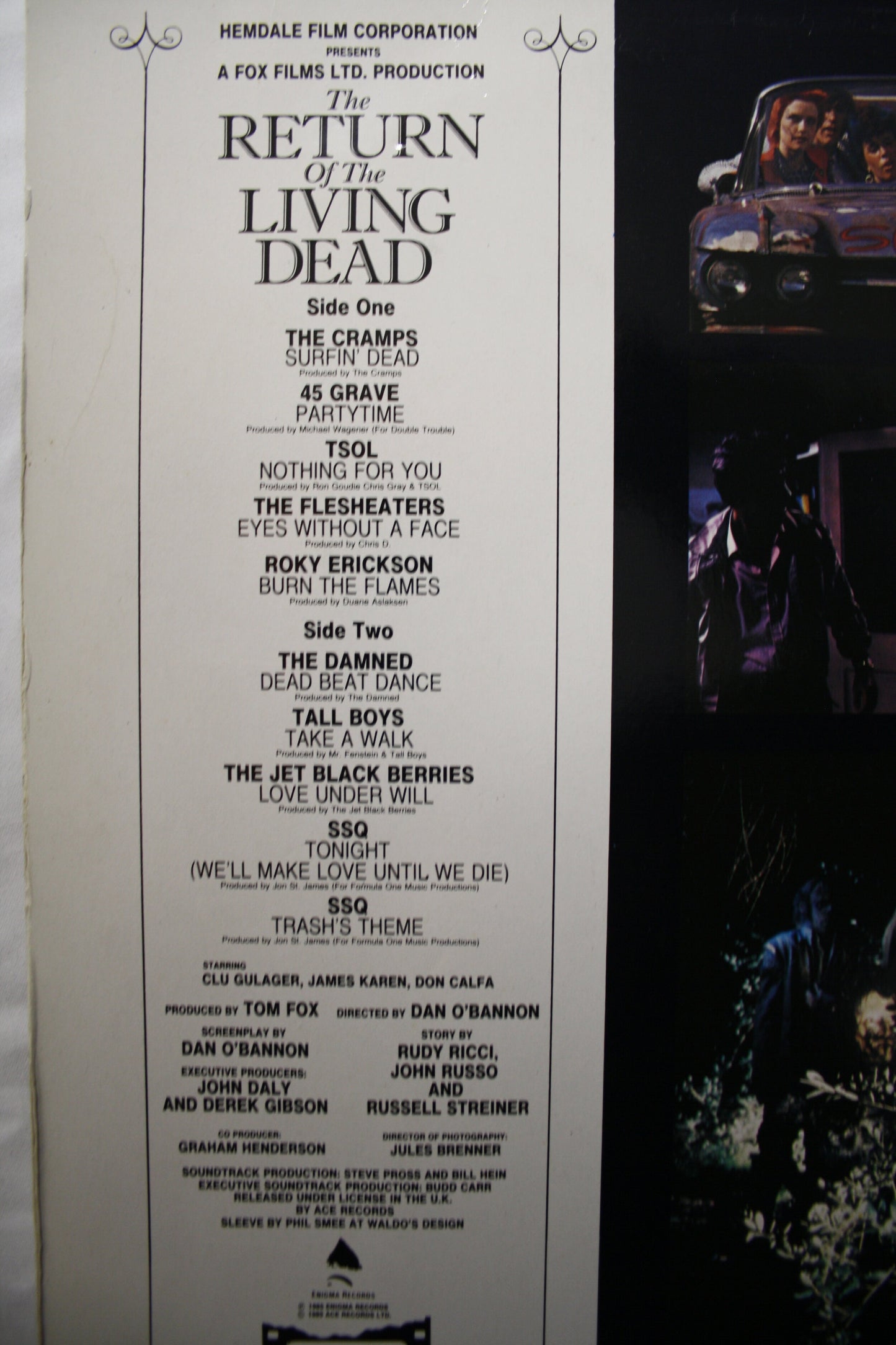 The Return Of The Living Dead (Original Motion Picture Soundtrack) Vinyl