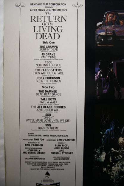 The Return Of The Living Dead (Original Motion Picture Soundtrack) Vinyl