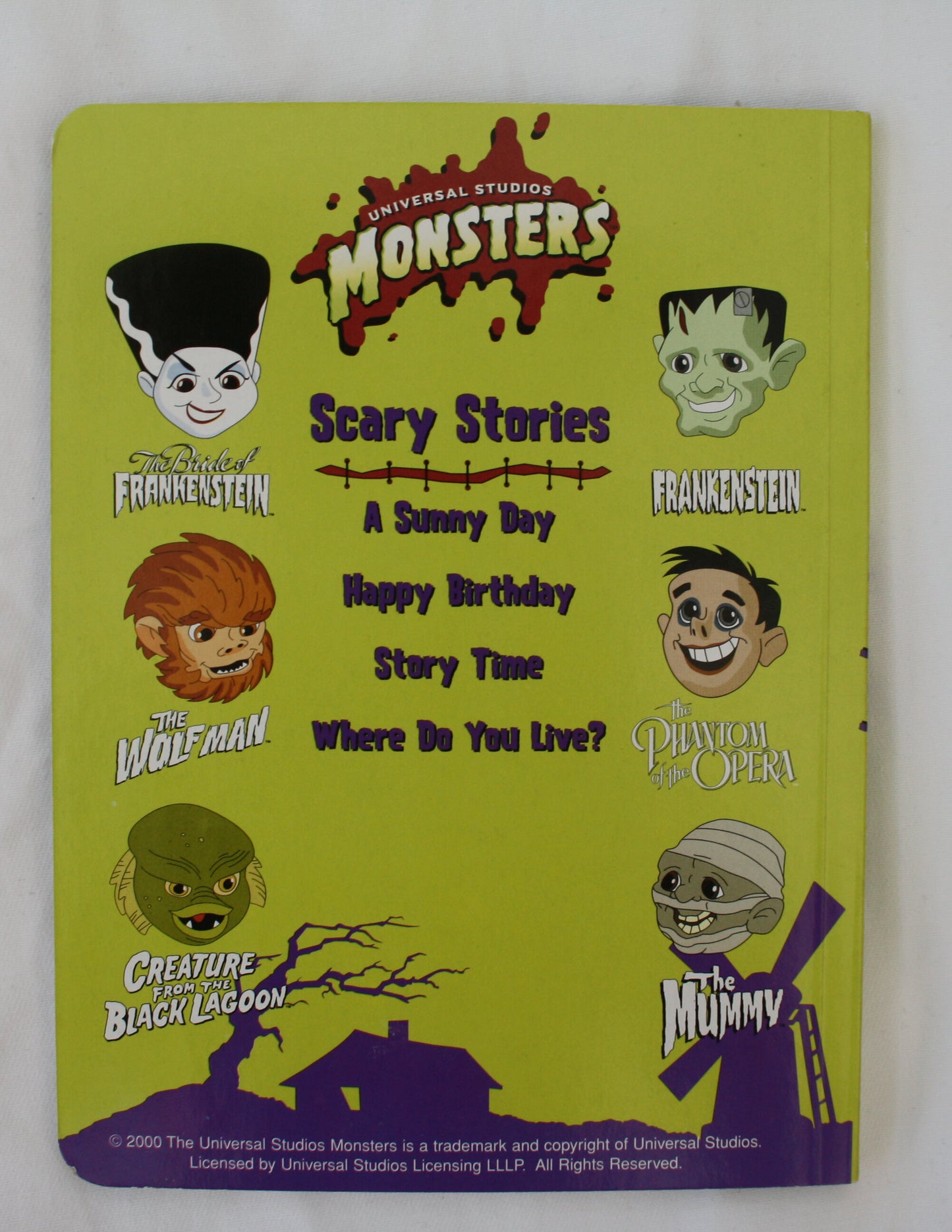 Full Set of Universal Monsters Children's Books