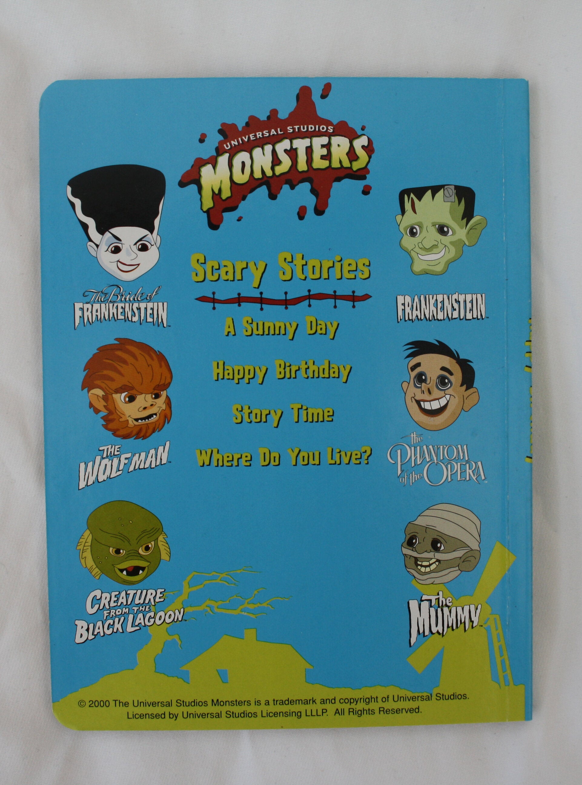 universal studios monsters book Full Set of Universal Monsters Children's Books – Ghostly Goods